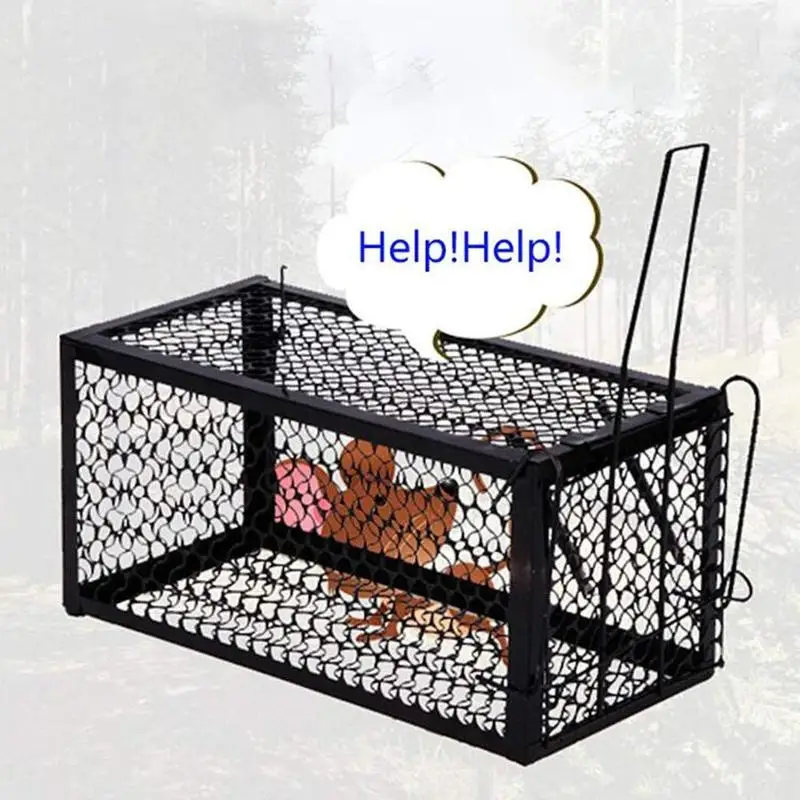 

Rat Cage Mice Rodent Animal Control Catch Bait Hamster Mouse Trap Humane Live Home High Quality Rat Killer Cage Home Garden