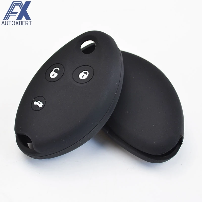 

AX For Citroen C5 C8 Picasso Xsara Berlingo Skin Holder Protector 3 Button Silicone Car Remote Key Fob Shell Cover Case