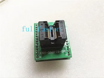 

SSOP28-DIP Programming Adapter OTS-28-0.65-01 Enplas IC Test Socket IC body size 4.4mm Burn in Socket