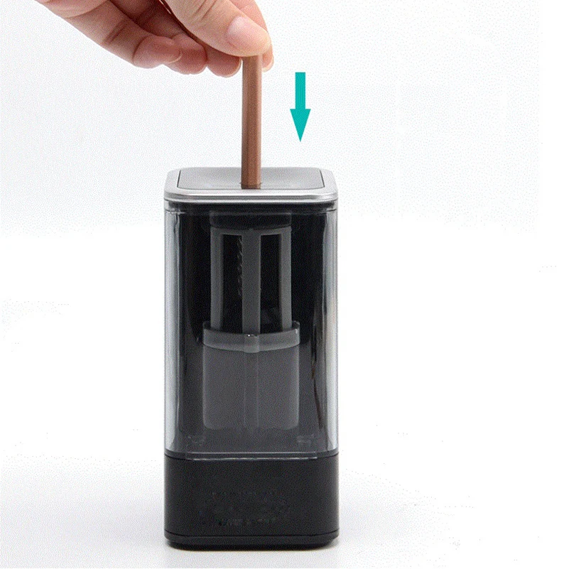 

Electric Pencil Sharpener,Automatic Pencil Sharpener Dual Hole for 6-12mm,Durable for Artist,Students and ProfessionalZLu 8