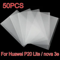 50 шт. ОСА оптически ясно клей для huawei P20 Pro/P20/P20 Lite/nova 3e/Коврики 10