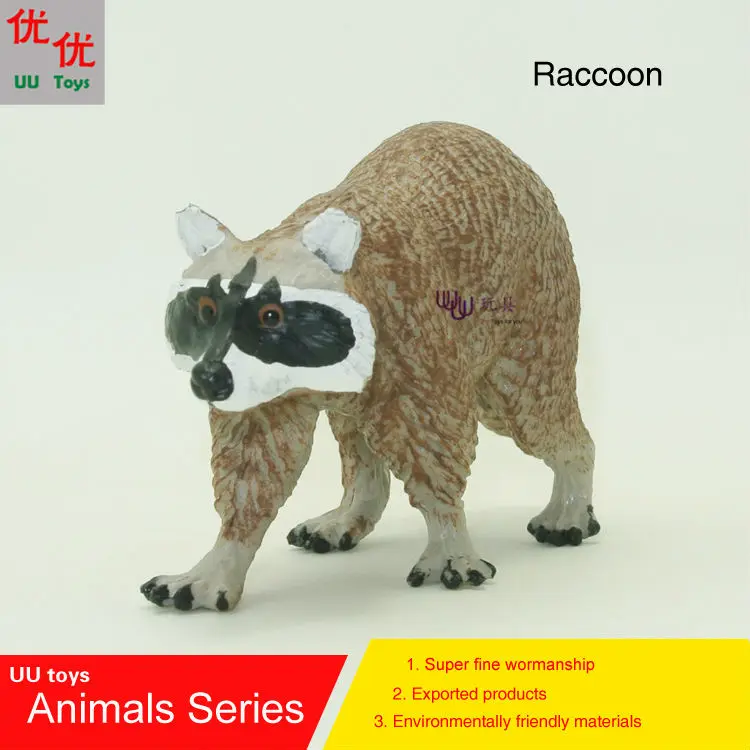 Hot Toysraccoon(racoon, Coon, Procyon Lotor, Ringtail) Simulation Model Animals Kids Toys