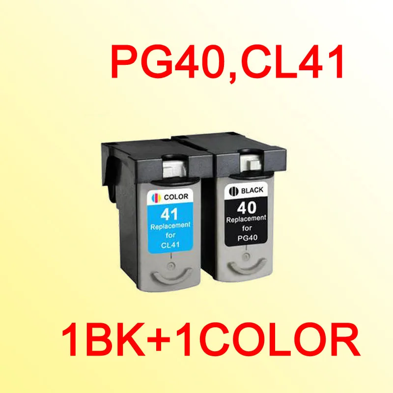 

PG40 CL41 ink cartridge for CANON PG-40 CL-41 PG 40 CL 41 Pixma MP140 MP150 MP160 MP180 MP190 MP210 MP220 MP450