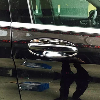 

2015 2016 For Mercedes-Benz GLC X205 Outer Door Handle Bowls Cover Trim ABS 8pcs Car Styling Accessory