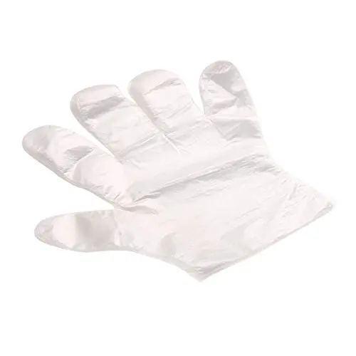 Plastic Gloves Disposable Food Safe Gloves 100pcs/Set Eco-friendly Disposable Gloves One-off Plastic Gloves For Food/Cleaning/C