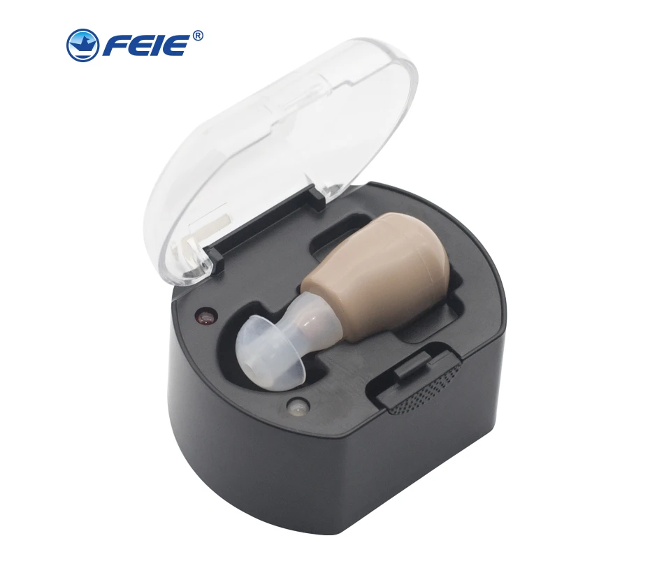 Free shipping rechargeable mini hearing aid sound
