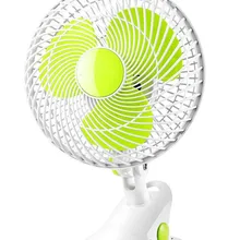 Dani Zhang 220 В 20 Вт зеленый Мини энергосберегающий клип вентилятор электрический вентилятор