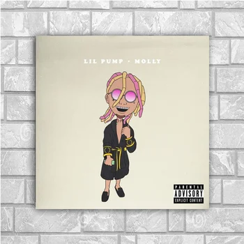 

Lil Pump Molly Art Silk Poster Home Decor 12x12 24x24inch