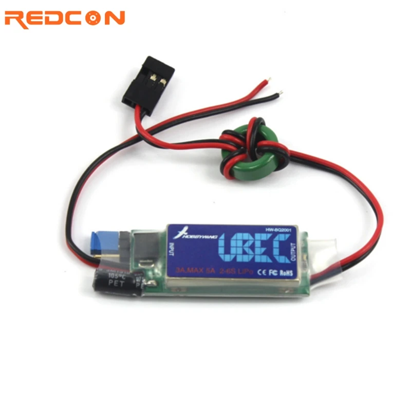 Hobbywing 3a UBEC 5v 6v Switch Mode BEC-input 5,5v-26v
