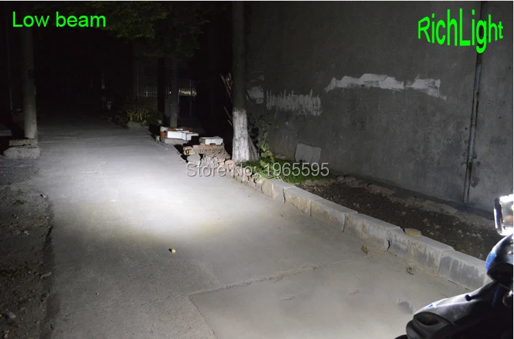 LED moto bulb halohen xenon low beam