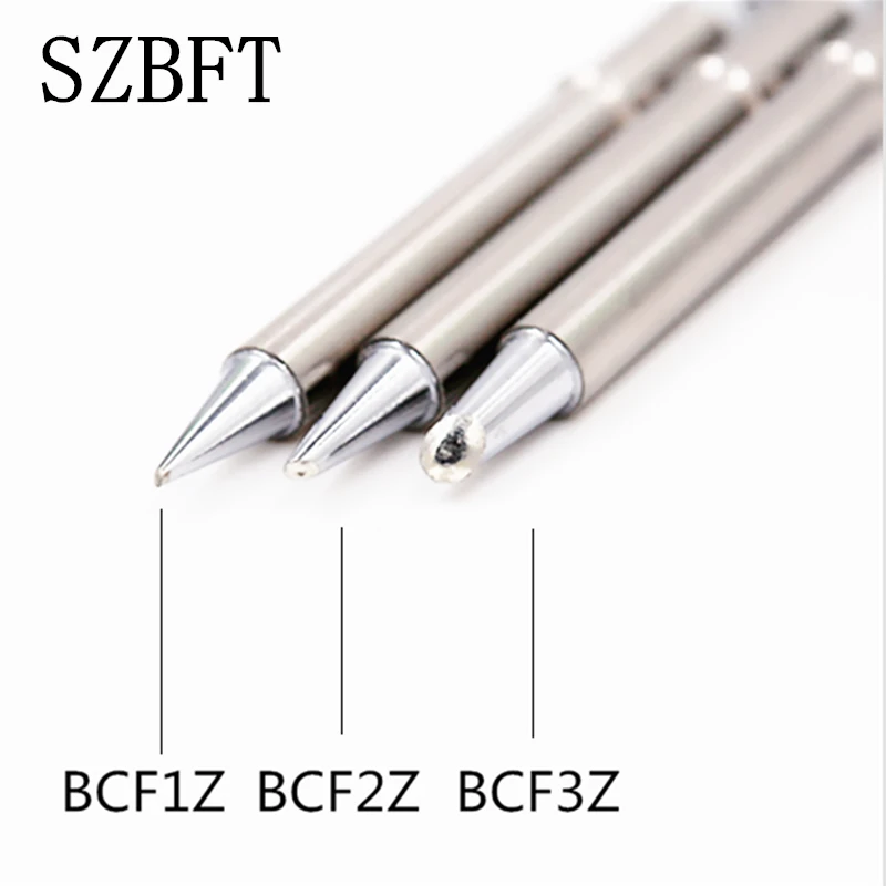 

SZBFT T12-BCF1Z BCF2Z BCF3Z soldering iron tips ,soldering sting series for Hakko Soldering Rework Station FX-951 FX-952