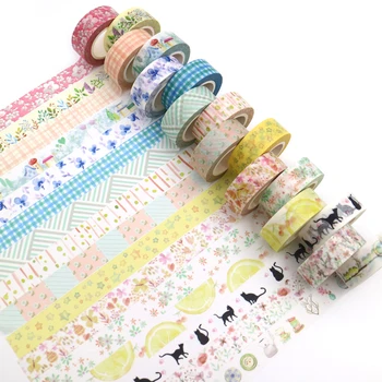 

Creative Kawaii Masking Tape Cute Washi Tape Decorative Adhesive Tape Kids DIY Scrapbooking Diary Photos Albums Office Supply