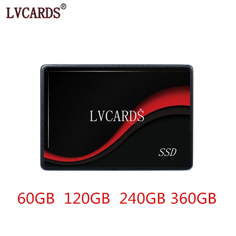 LVCARDS ssd жесткий диск для ноутбука Твердотельный жесткий диск ssd 240 ГБ 480 ГБ 120 ГБ 60 Гб 360 гб 1T hdd 2,5 sata Внутренний 9