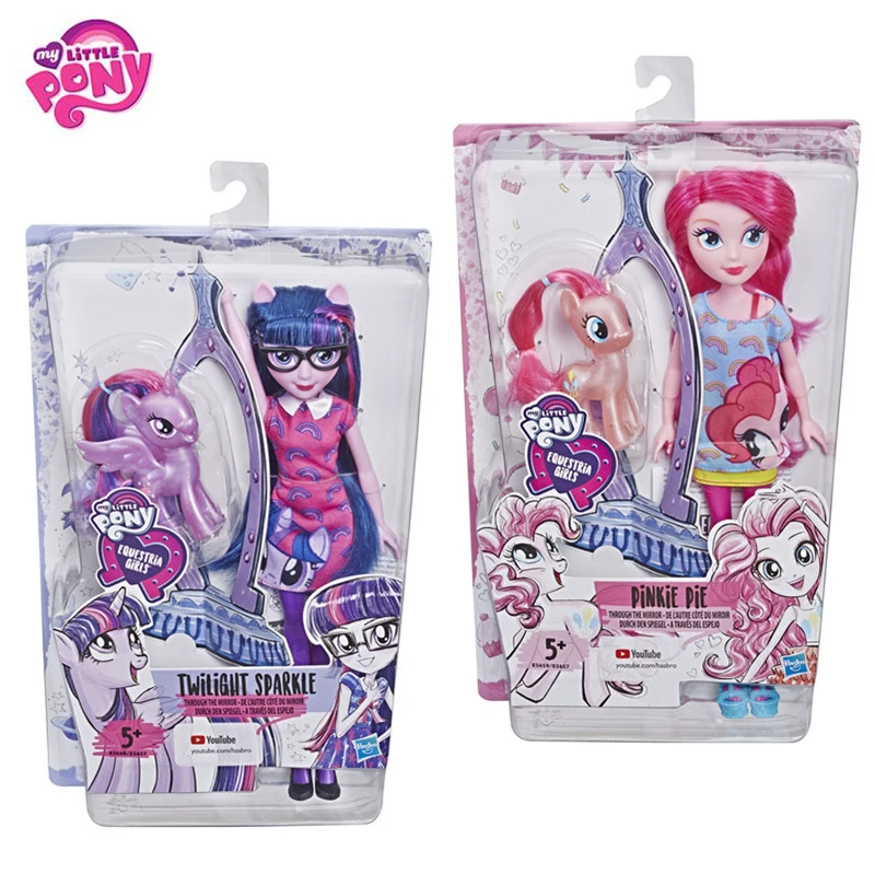 

Original 2019 My Little Pony new dolls Pinkie Pie Action Figure Set Equestria Girls For Little Baby Birthday Gift Girl Bonecas