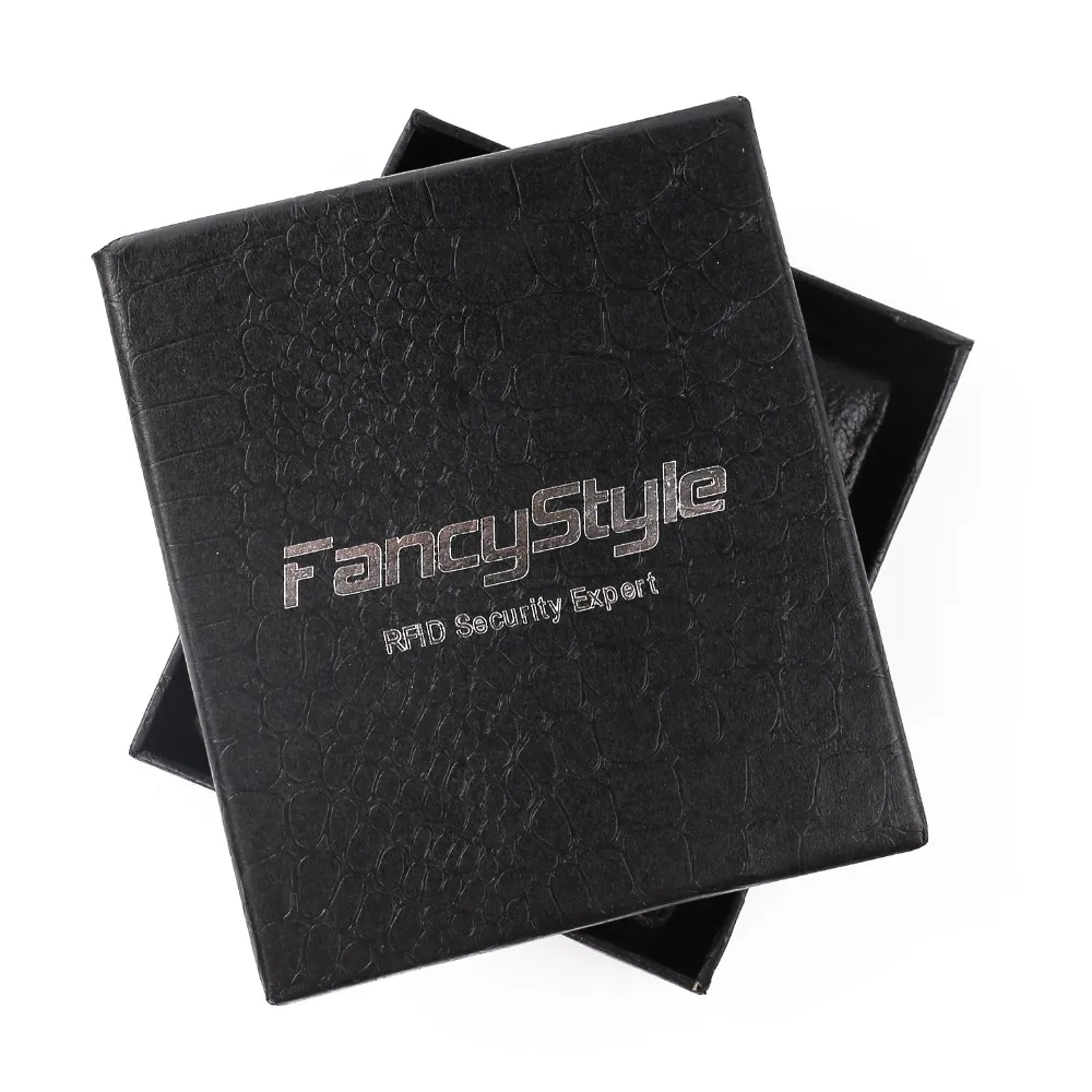 FancyStyle RFID Blocking Wallet for Men Genuine Leather Excellent Credit Card Protector Stop Electronic Pick Pocketing (12)