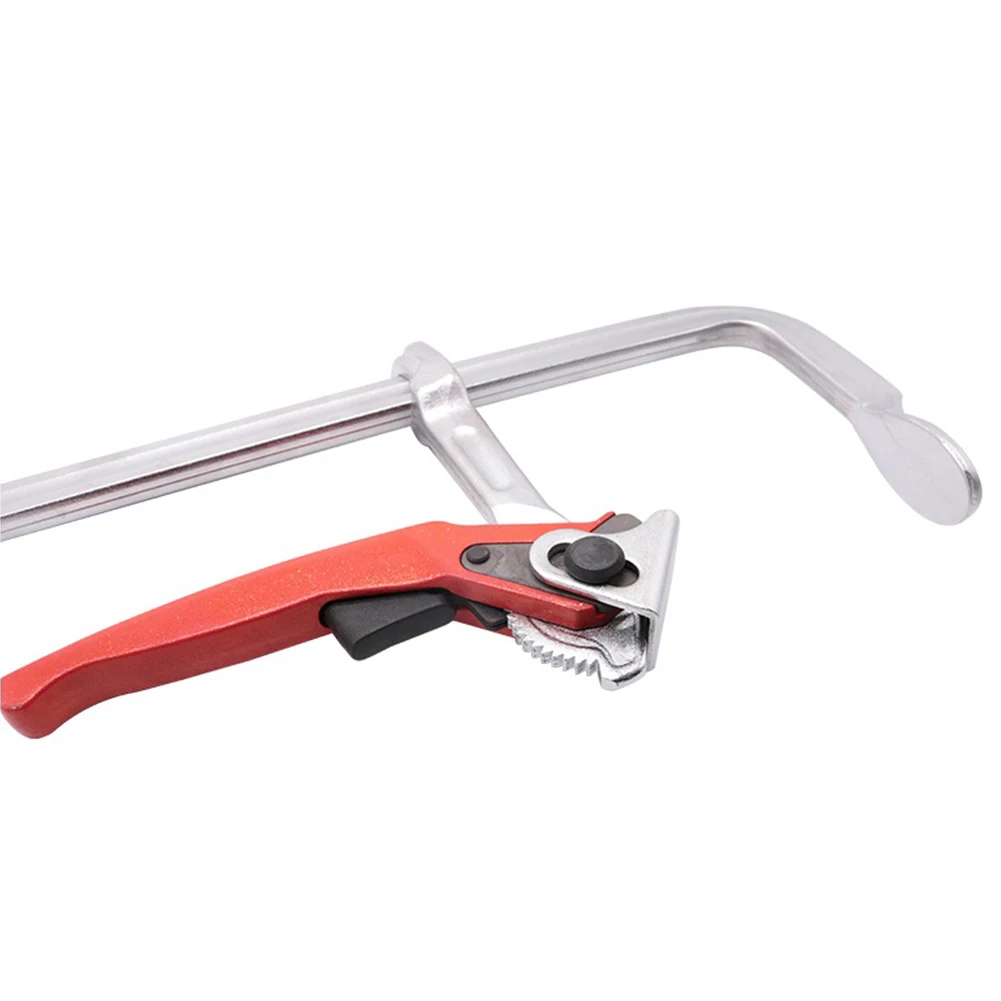 

Hand Adjustable Release Speed Wood Working Clip Easy To Use F Clamp Tool Durable No Deformation Gadget DIY Heavy Ratcheting