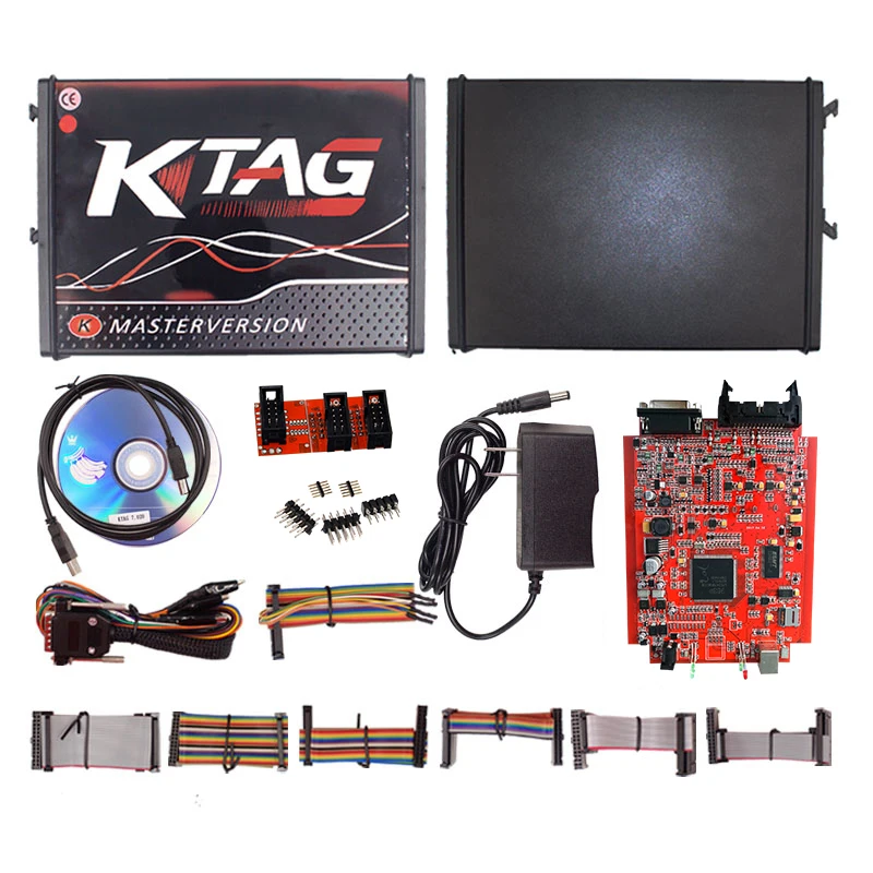 KTAG K TAG 7 020 ЕС красный PCB Нет Маркер Limited ECM Титан V7.020 4 светодиодный главный версия