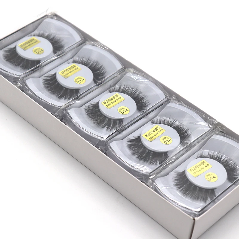 

Free ePacket 10 Pairs Cloverose Eyelashes Mink Lahses Makeup Natural Fake Thick Eye Lashes Black Nautral Handmade Wholesale