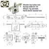 10pc Kimxin Manufacturer sales handmade woodenbox Hardware accessories Button lock Collectioncase jewelrybox Giftbox locks W-105 ► Photo 3/6