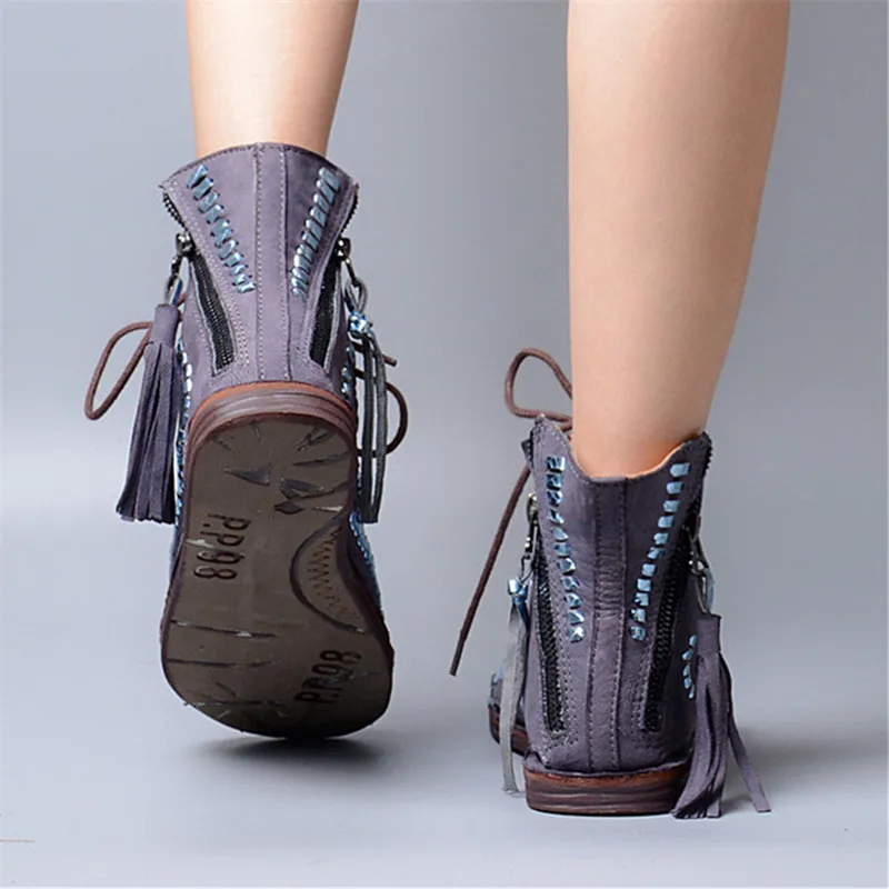 Vert Red Up Glands Cheville D'été Nouveau Casual Femmes Peep Gladiateur rose pourpre Toe Rose Évider Appartements Plat 2019 Bottes Lace Jady Sandales 1qzg4U1