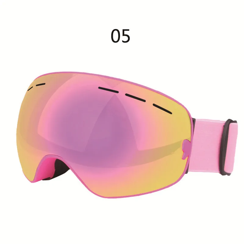 Gafas de esquí PC lentes polarizadas invierno Snowboard gafas con Anti-niebla protección UV para hombres y mujeres de la miopía de nieve #289789