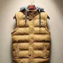 Мужская Мода Хлопок Жилет Различные Цвета