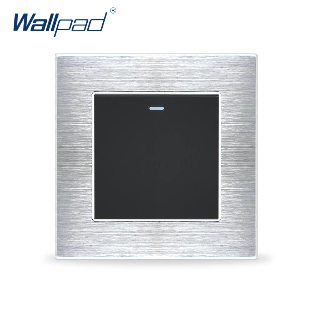 1 клавиша канал переключатель Wallpad роскошный настенный светильник ель света