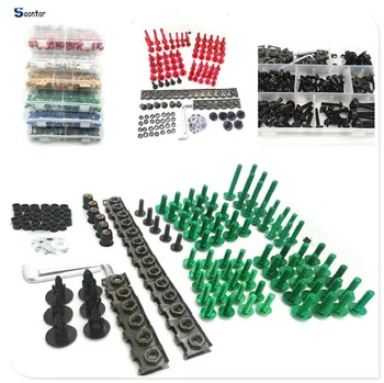 

Motorcycle Accessories Fairing Body Bolts set Kit Fastener Clips Screw Nuts For Ducati Sled 950 YAMAHA WR250R X SEROW225
