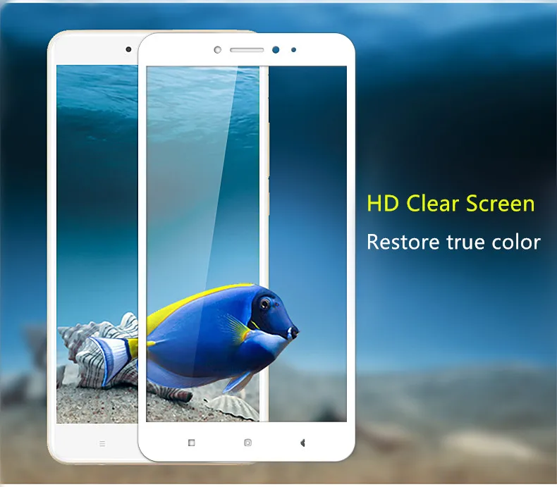 VRURC xiaomi mi max 2 3D screen protector tempered glass (7)