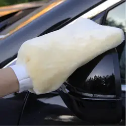 Водостойкая теплоизоляция царапинам Microfine волокно синтетические плюшевые перчатка для автомойки чистый мягкий ручной полировки