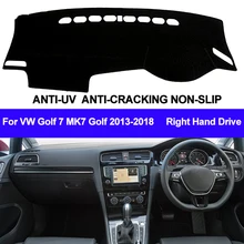 TAIJS приборной панели автомобиля крышка тире коврики для Volkswagen VW Golf 7 MK7 гольф 2013 Non-slip прямо козырек от солнца