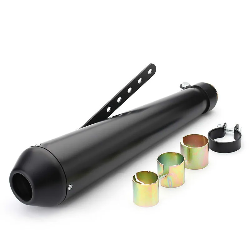 

38/40/43/45mm Retro Cafe Racer Motorcycle Retrofit Exhaust Pipe Muffler Back Tail Exhaust System For CG125 GN125 cb400ss sr400