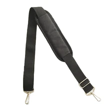 

Black Nylon Bag Strap For Men Bags Strong Shoulder Strap Men Briefcase Laptop Bag Belt Length Bag Accessory 3.8x145cm