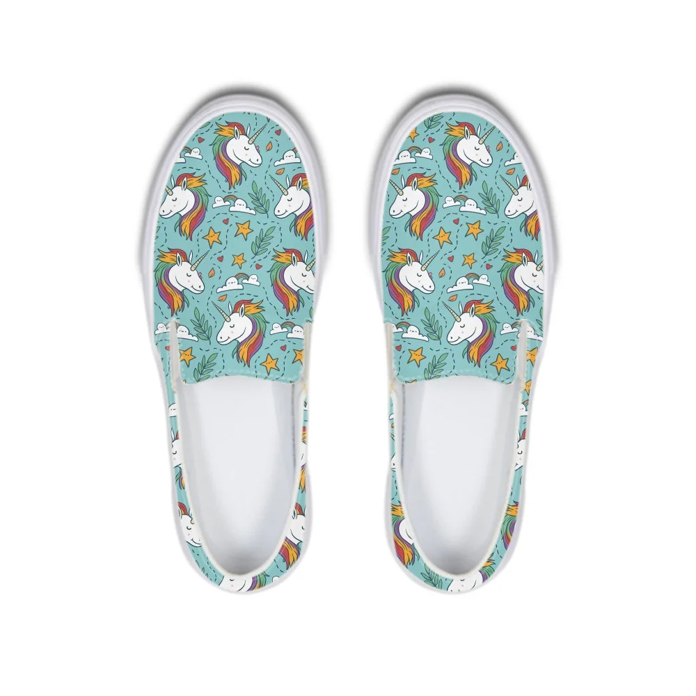 

New Women Flats Casual Ladies Shoes Woman Slip On Breathable Girls Student Sneakers Platform Tenis Feminino Comfortable Footwear