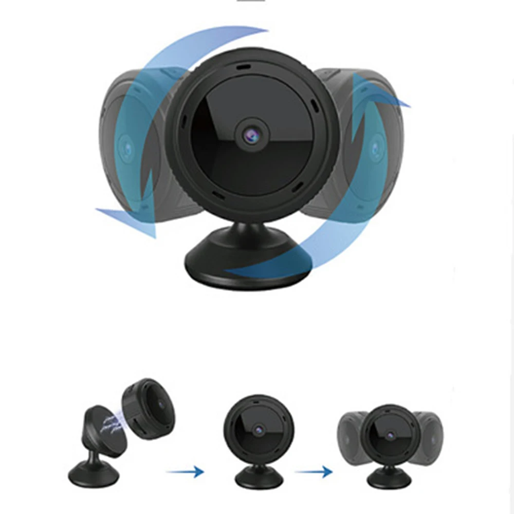 Мини WiFi камера 1080P HD ИК Ночное Видение Домашняя безопасность IP камера CCTV детектор движения детский монитор для скрытой карты TF