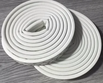 

Door Window Self-adhesive Sealing Strip Screen Sash Cupboard Wardrobe Closet Seals EPDM Rubber Gasket 9x6mm White Gray Brown odd