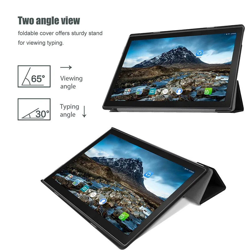 US $998.00 CucKooDo 200Pcslot Slim Stand Hard Shell Case Smart Cover with Auto SleepWake for 2017 Lenovo Tab 4 101 inch Android Tablet