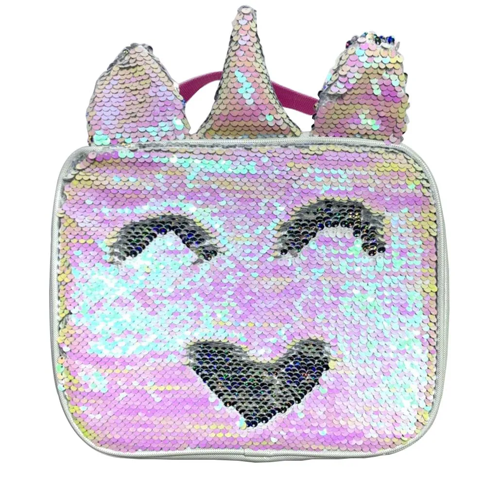 arco-íris moda casual escola tote para meninas crianças
