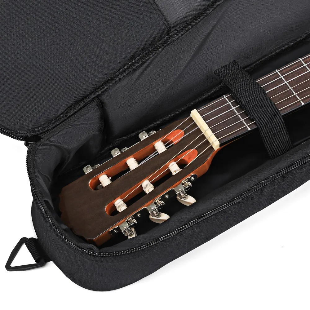Donner 41/40 дюймов Премиум Акустическая гитара Gig сумка чехол для переноски рюкзак водонепроницаемый мягкий нетканый внутренний уплотненный коврик 2 кармана