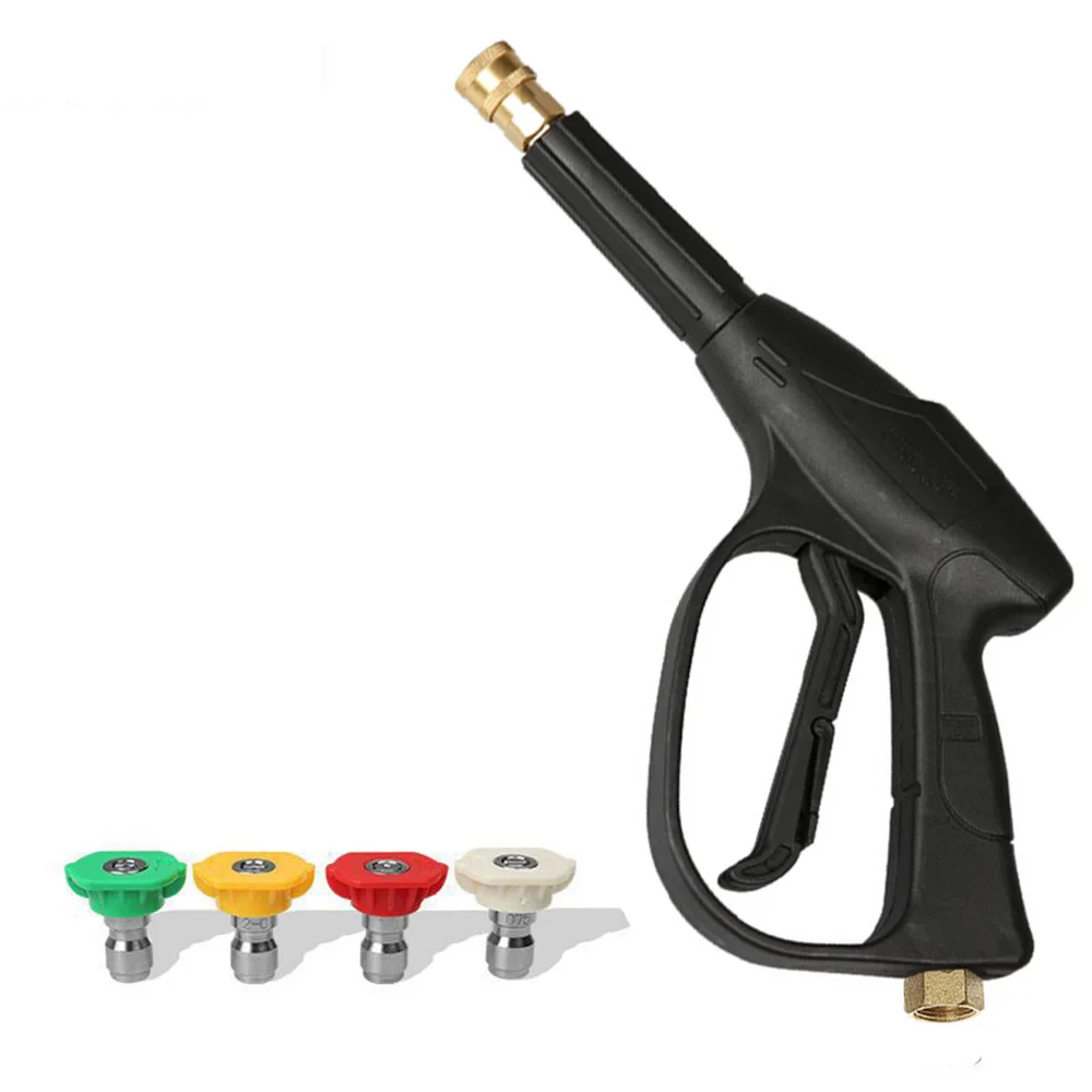 Car Washer High Pressure Gun With 4 Nozzles for Car Pressure Power