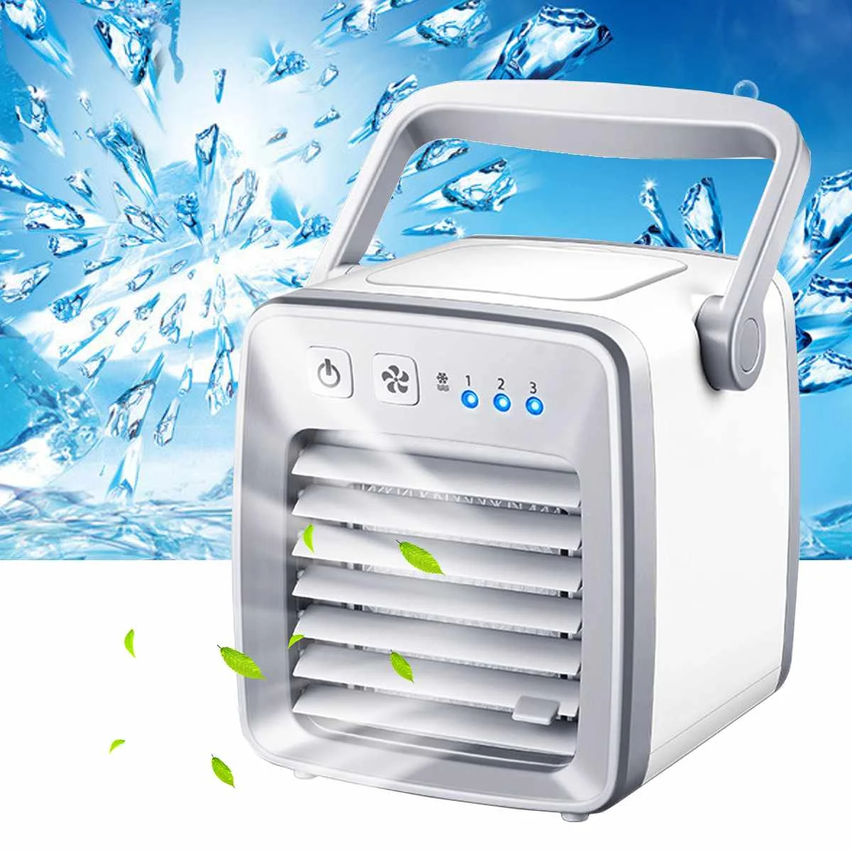 

USB Portable Air Conditioner Fan Humidifier Purifier Air Fan Cooler Arctic Cooling Mini Air Cooling Fan For Office Home Car
