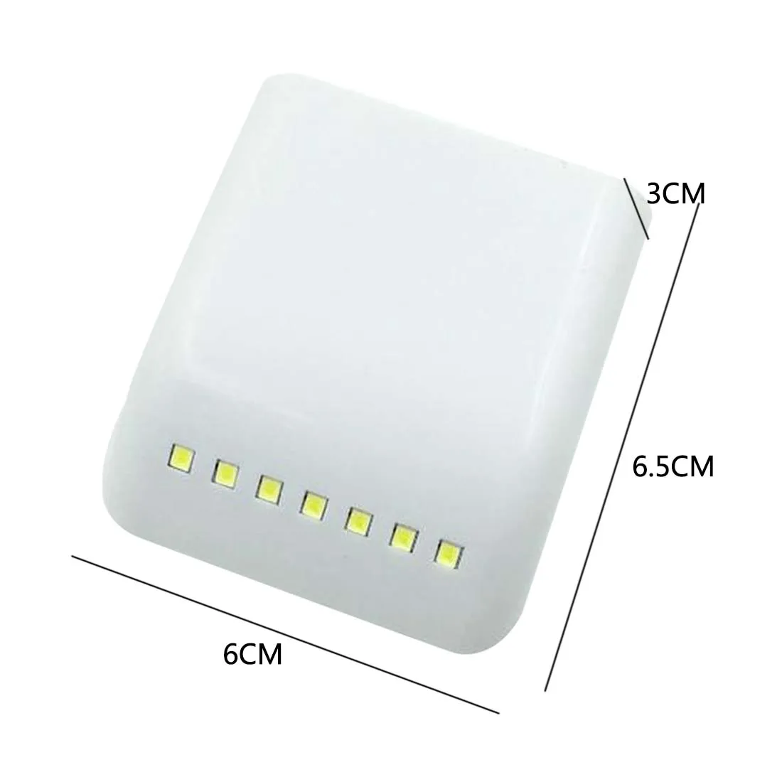 

IR Infrared Motion Sensor Light Mini LED Night Lamp Drawer Cabinet Cupboard Wardrobe Closet AAA Battery Operated Home Decor