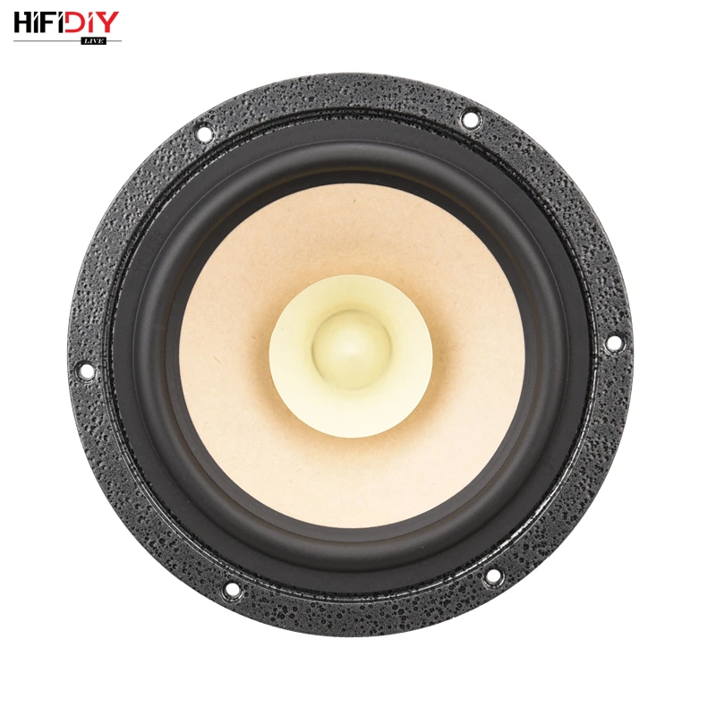 HIFIDIY LIVE hifi 6,5 дюймов 7 ''182 мм полночастотный динамик 8OHM 120 Вт Высокий Средний бас громкоговоритель QF6