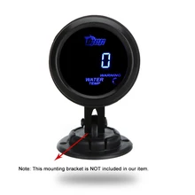 KKmoon цифровой Температура воды метр с Сенсор для авто 52 мм 2in ЖК-дисплей 40~ 120 градусов Цельсия Предупреждение светильник