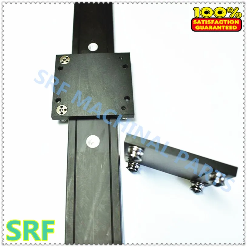 

50mm width Aluminum roller guide external dual axis linear guide pcs OSGR10 L=2800mm+1pcs OSGR10 L=1600mm+5pcs OSGB10 block