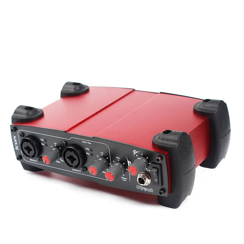 Внешняя звуковая карта ICON Utrack VST для USB записи два микрофона/предусилителя