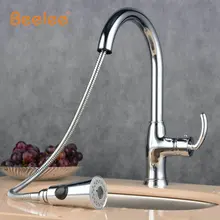 Современный выдвижной кухонный кран Torneira Cozinha с двумя функциями, кухонный кран для горячей и холодной воды, кухонный смеситель BL7081