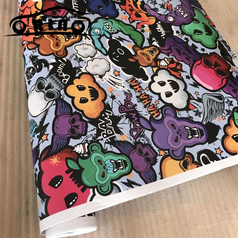 Animal Skull Sticker Bomb Vinyl-1