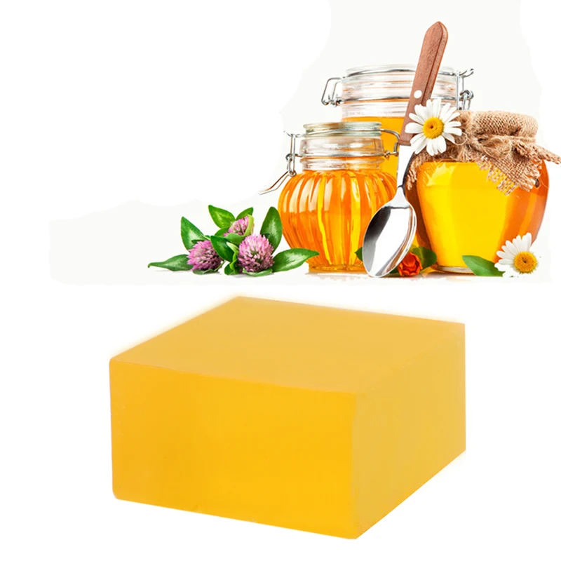 

New 1pc 100% Handmade Soap Whitening Peeling Glutathione Arbutin Honey Kojic acid Soap