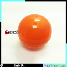 40 мм красивый пластиковый шар оранжевого цвета, мягкие круглые шарики для детей, пустые пластиковые капсулы для уличных игрушек